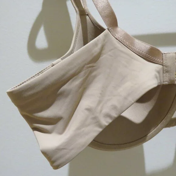 THIRDLOVE 24/7 Classic Perfect Coverage Bra in Taupe Neutral Comfort - Size 38C - Picture 11 of 12